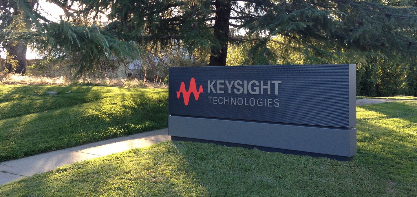 Entry Sign Keysight 02