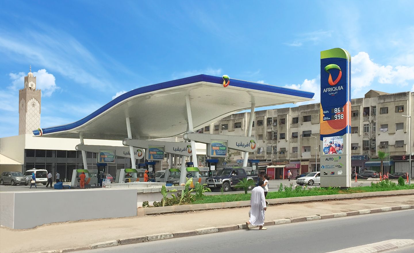 Multisite Brand Implementation Petrol Station Site Resized