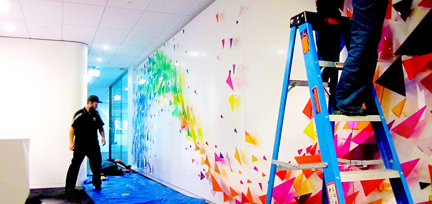 Brand Wall Interior Fitout 1