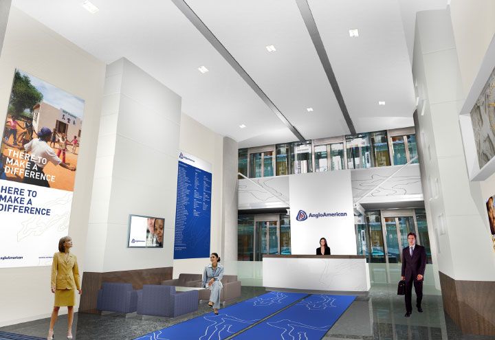 Interior Branding AngloAmerican