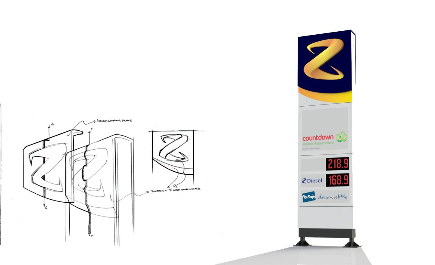 Product sketch Z Energy 02
