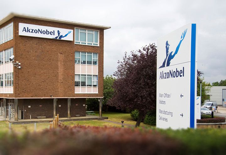 Skyline Sign AkzoNobel