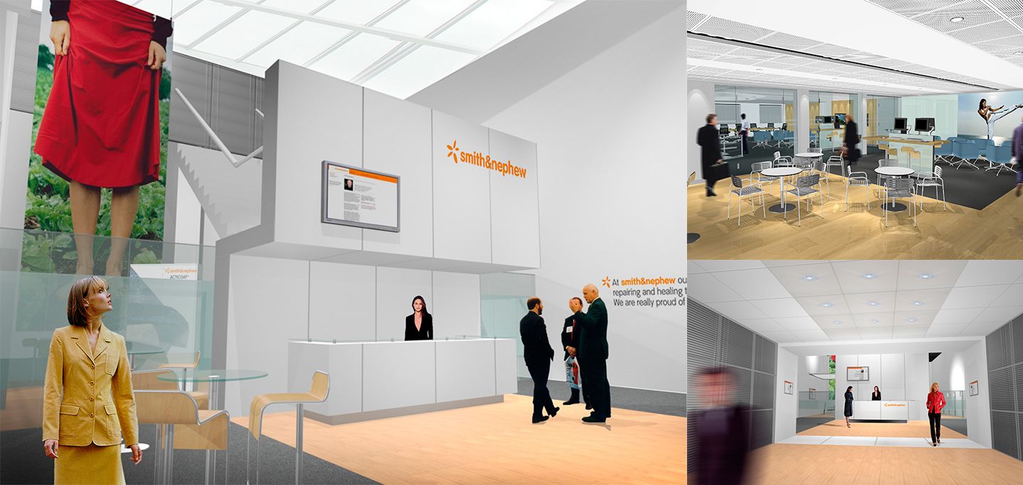Reception 3D Model Smith Nephew 1