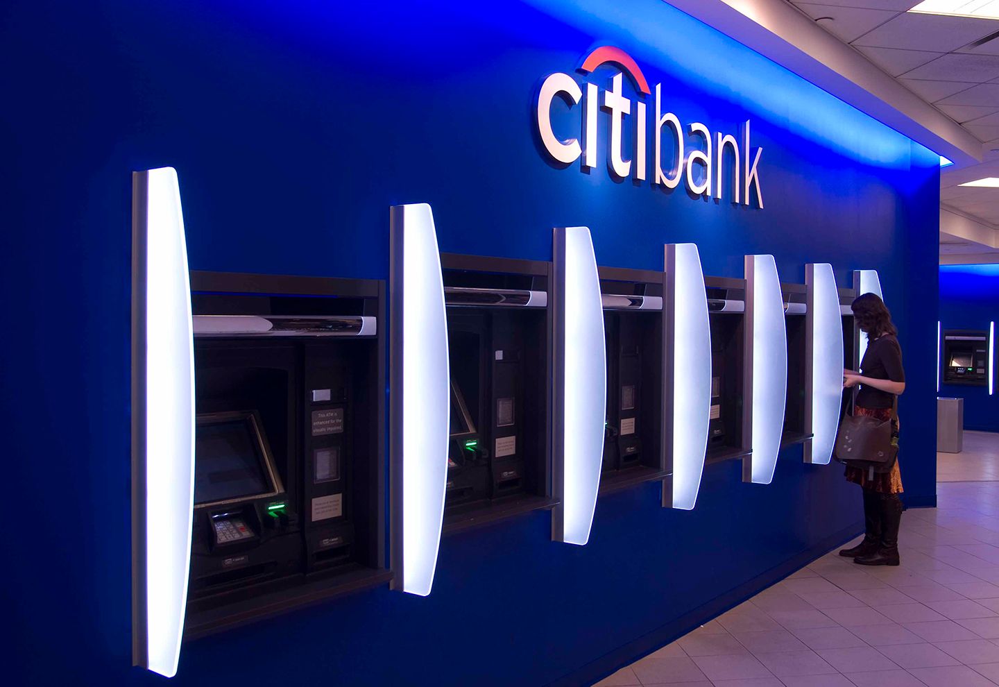 Environmental Branding Citibank