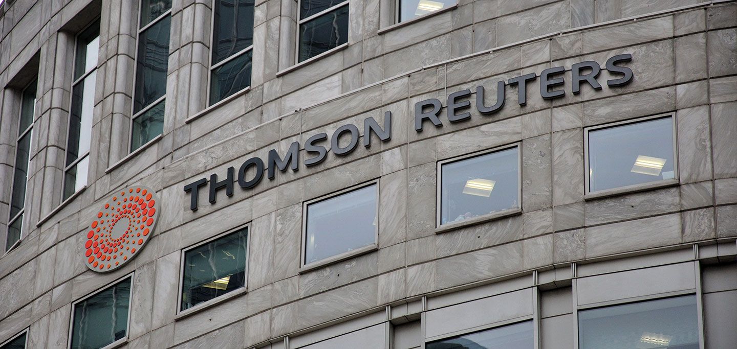 External Signage Thomson Reuters