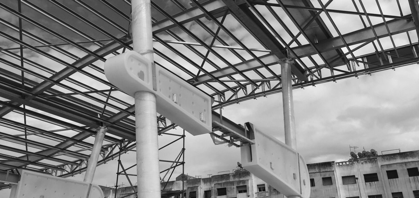 Multisite Brand Implementation Petrol Station Construction Roof Canopy Sign