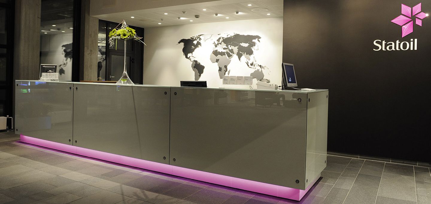 Signage Reception Statoil 02