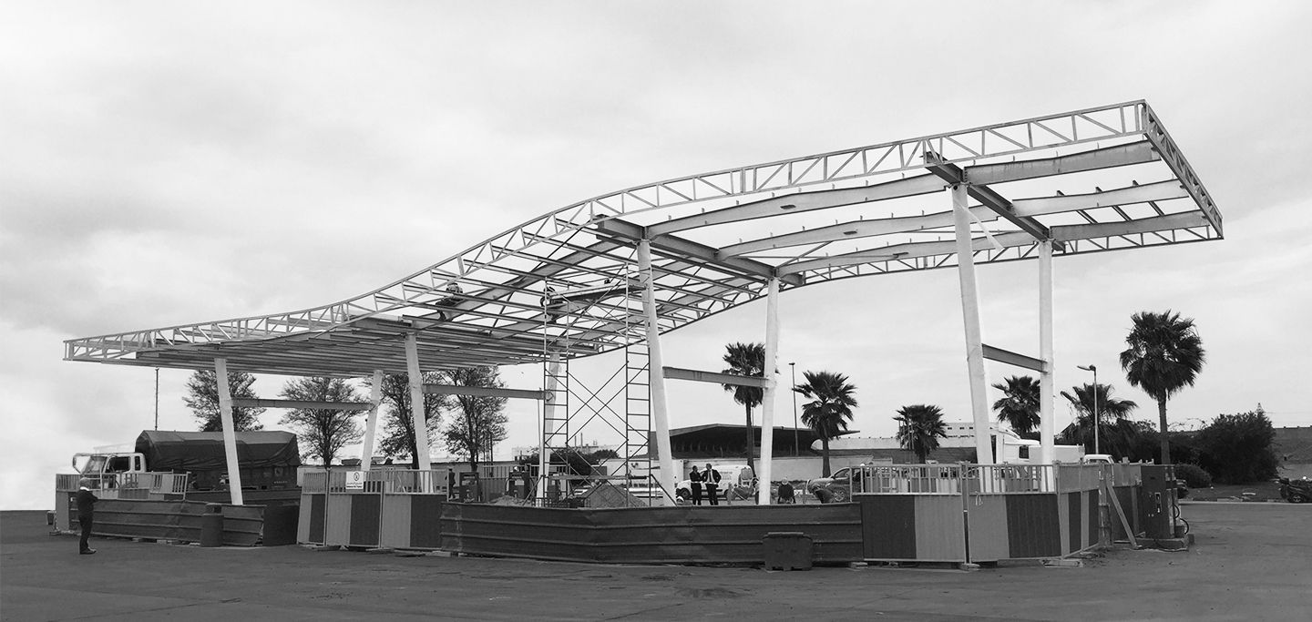 Multisite Brand Implementation Petrol Station Construction BW