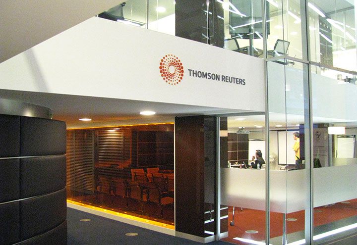 Internal Entrance Thomson Reuters