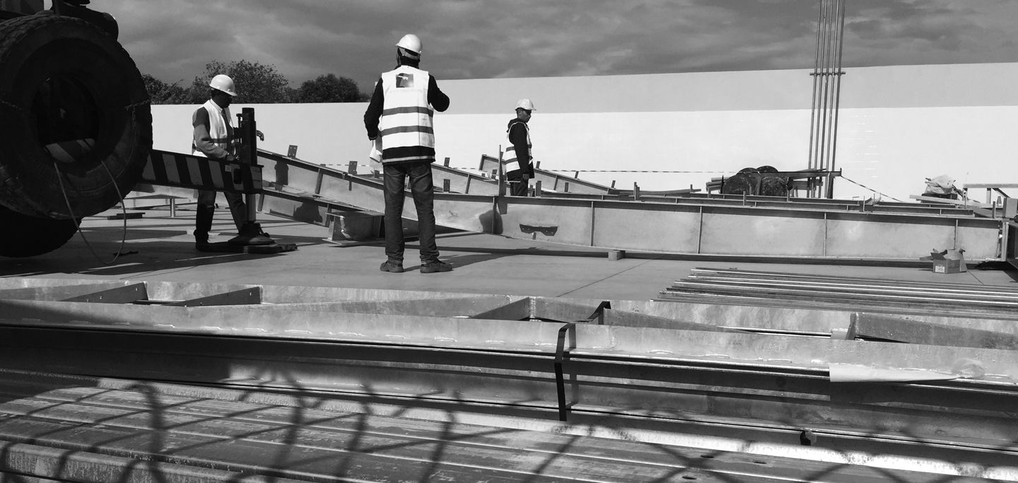 Multisite Brand Implementation Petrol Station Construction Work Men BW1